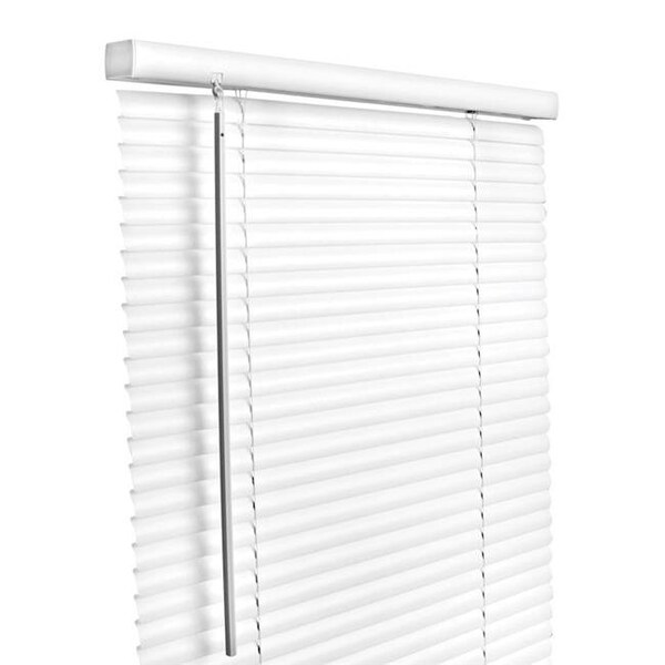 Living Accents Living Accents 5005759 Vinyl 1 in. Mini-Blinds; 23 x 42 in. White Cordless - 5005759