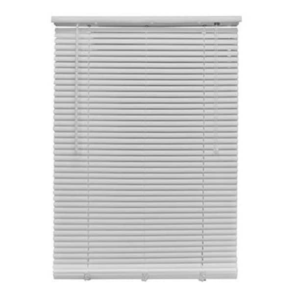 Auric Homepointe Cordless PVC Room Darkening Mini Blind; White - 1 x 36 x 72 in. - AU1647443