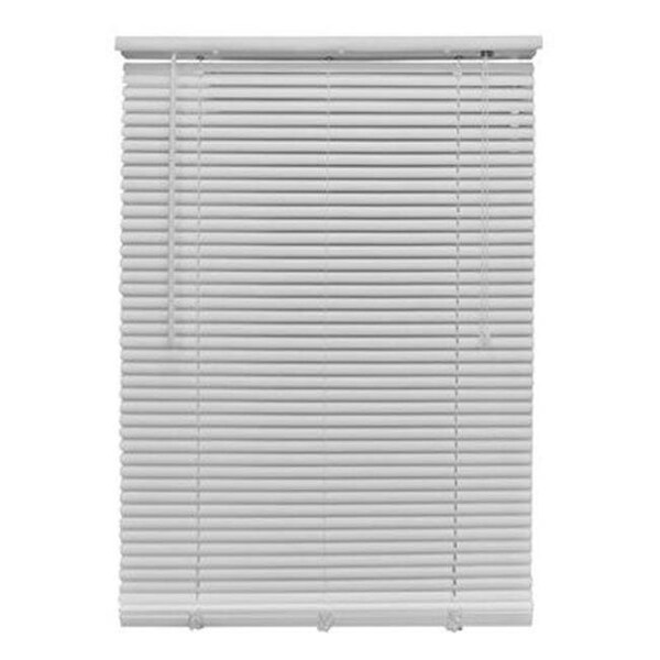 Nien Nien 249149 Homepointe Cordless PVC Room Darkening Mini Blind; White - 1 x 27 x 72 in. - 249149