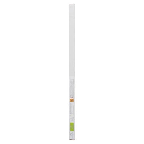 Simple Spaces Blind, 64 in L, 39 in W, Vinyl, White - PVCMB-12A