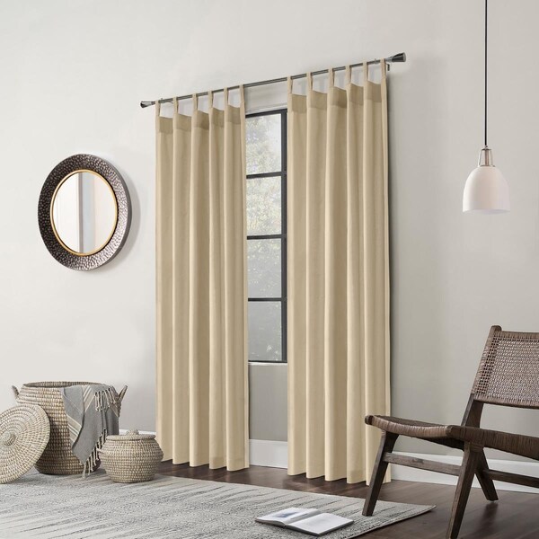 Kd Americana 40 x 84 in. Weathermate Topsions Curtain Panel; Khaki - KD2843933