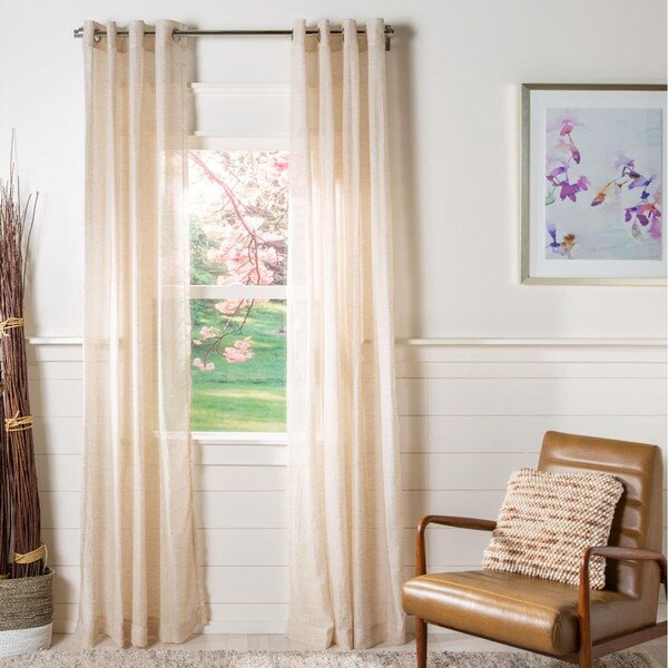 Safavieh 52 x 96 in. Moony Window Panel - Sand - WDT1045C-5296