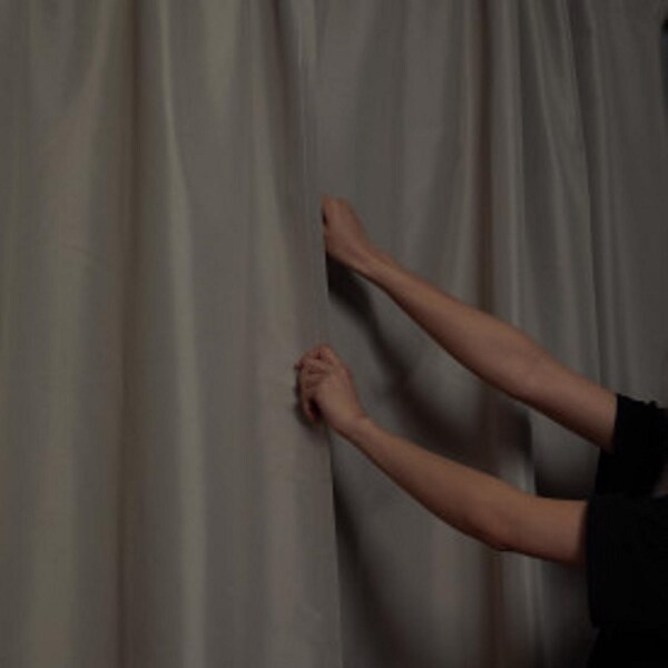Umbra Twilight Linen Blackout Curtains 52 in. W X 63 in. L - 1017283-354