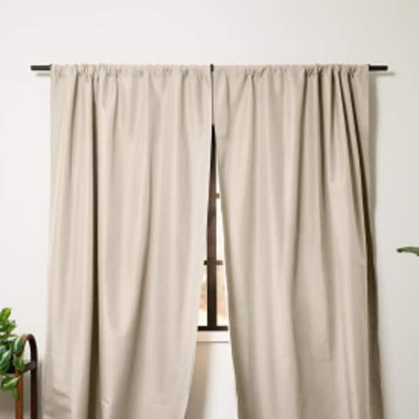 Umbra Twilight Linen Blackout Curtains 52 in. W X 63 in. L - 1017283-354