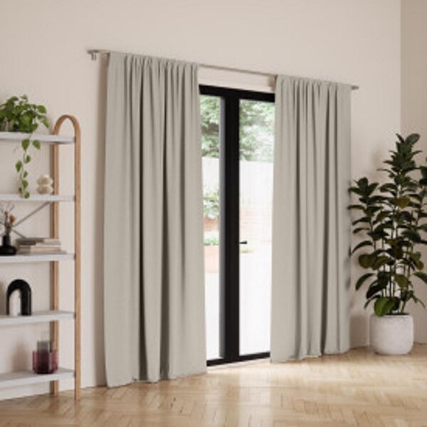 Umbra Twilight Linen Blackout Curtains 52 in. W X 63 in. L - 1017283-354