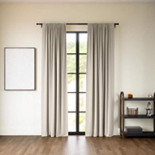 Umbra Twilight Linen Blackout Curtains 52 in. W X 63 in. L - 1017283-354