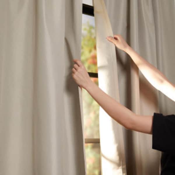 Umbra Umbra Twilight Navy Blackout Curtains 52 in. W X 63 in. L - 1017283-405