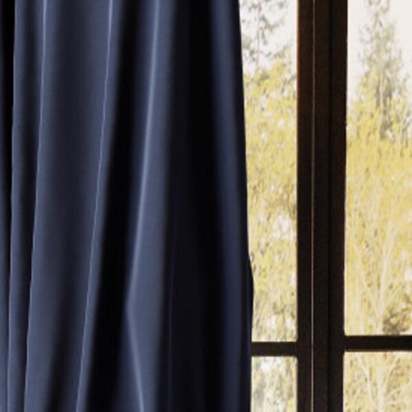 Umbra Umbra Twilight Navy Blackout Curtains 52 in. W X 84 in. L - 1017282-405