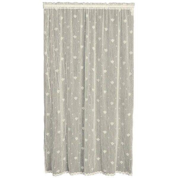 Heritage Lace Heritage Lace 7165E-2238SL Bee 22 x 38 in. Sidelight Panel; Ecru - 7165E-2238SL