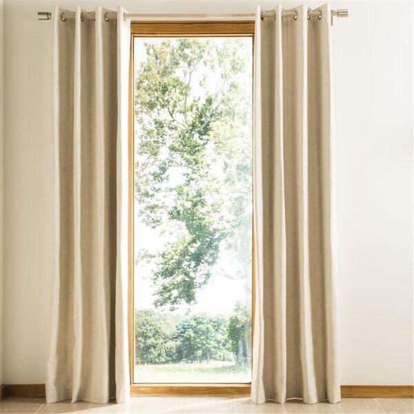 Safavieh 52 x 84 in. Nealonia Window Panel, Ivory - WDT1011A-5284