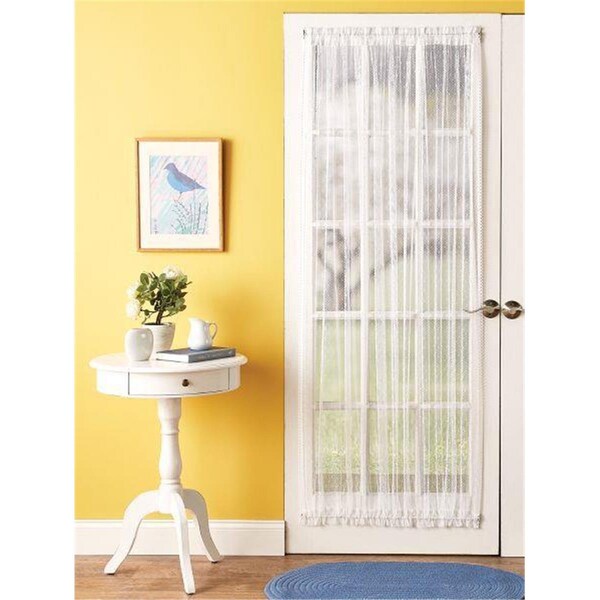 Heritage Lace Point D Esprit Door PanelWhite 60 x 63 in. - 8610W-6063DP