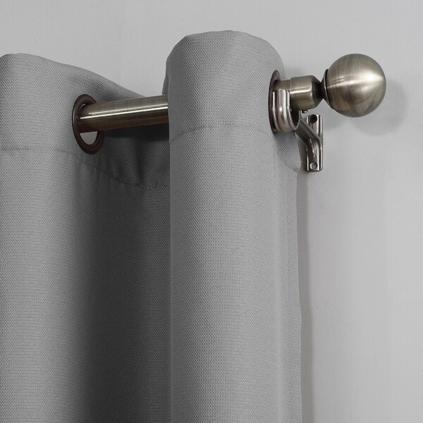 No. 918 No918 Webster Gray Curtain 80 in. W - AC-WEBSTER84NIK