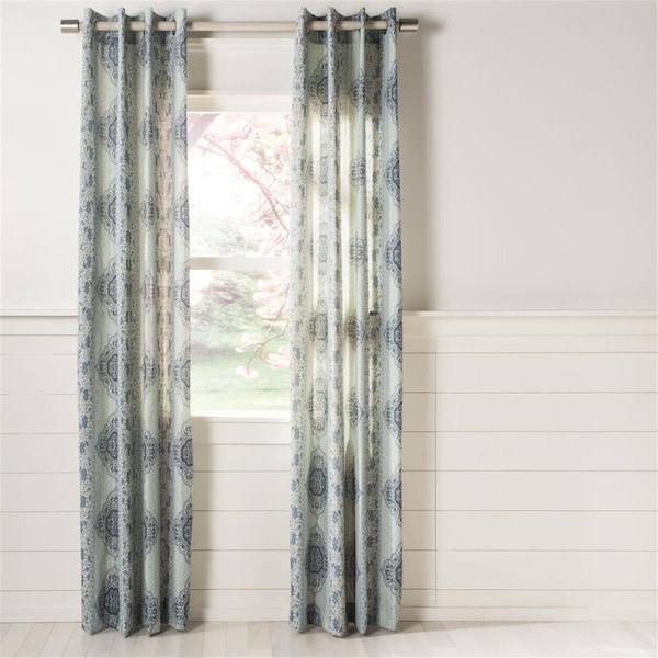 Safavieh 52 x 84 in. Florina Window Panel, Blue - WDT1003A-5284