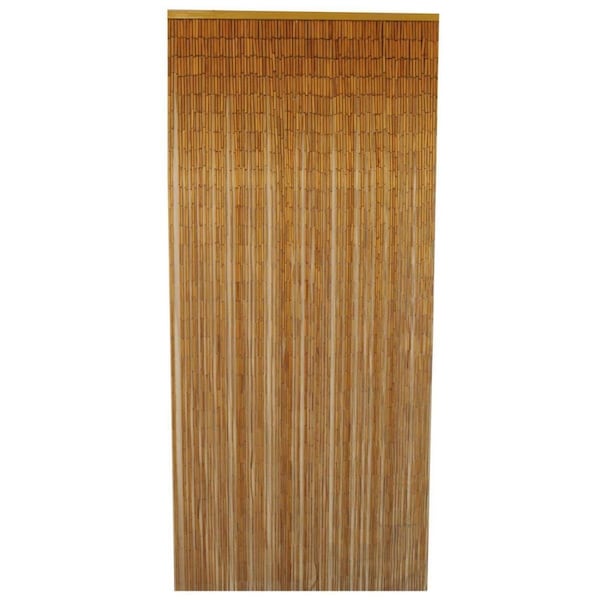 Bamboo54 Handmade Curtain Beads Window Door Shoji Room Divider, White - 5229WHITE