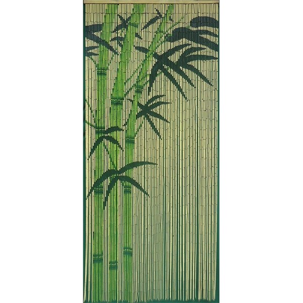 Jensendistributionservices Bamboo Curtain, Green - MI2528908