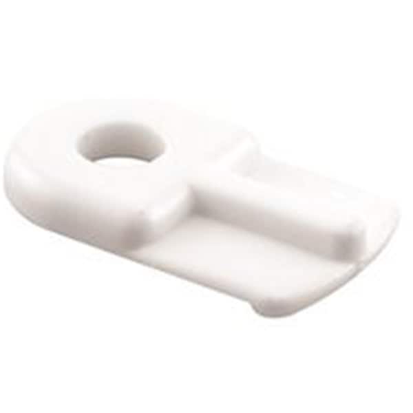 Manmade Flush Screen Clip; 0.50 x 0.875 in. White - MA447575
