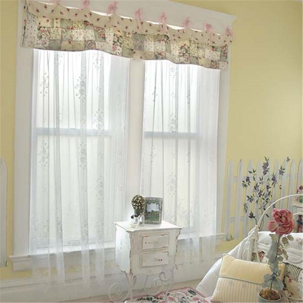 Heritage Lace 60 x 84 in. Tea Rose Panel, Ecru - 6255E-6084