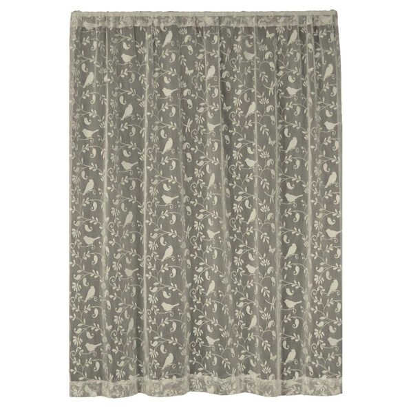 Micasa Heritage Lace  60 x 96 in. Bristol Garden Panel; Cafe - MI308688