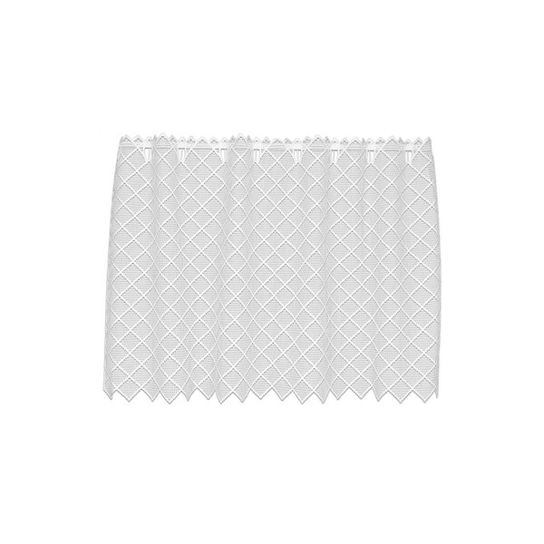 Heritage Lace 48 x 30 in. Filet Crochet Tier; White - 8515W-4830