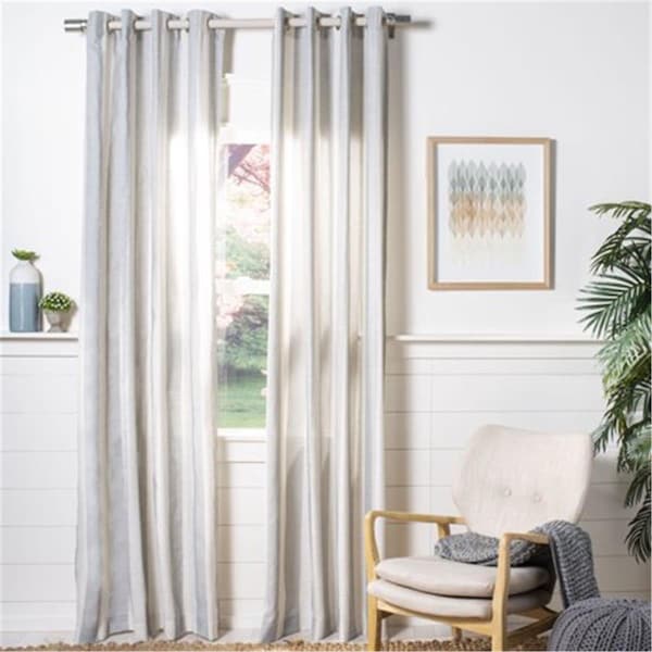 Safavieh Rela Window Panel - Taupe & Beige - WDT1015A-5284