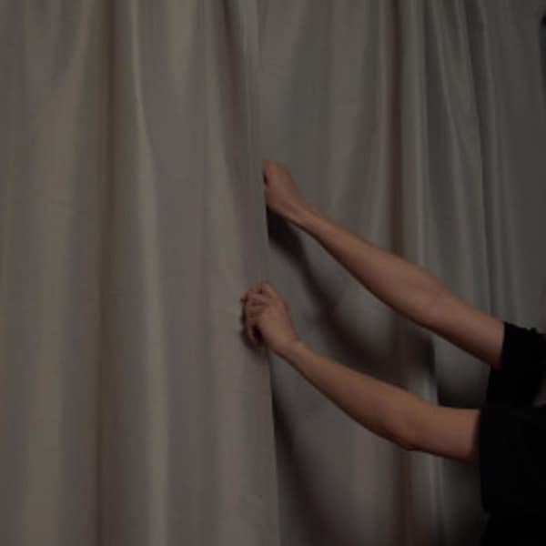 Umbra Umbra Twilight Gray Blackout Curtains 52 in. W X 63 in. L - 1017283-918