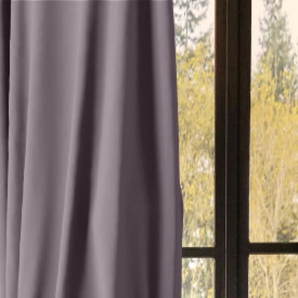 Umbra Umbra Twilight Charcoal Blackout Curtains 52 in. W X 84 in. L - 1017282-149
