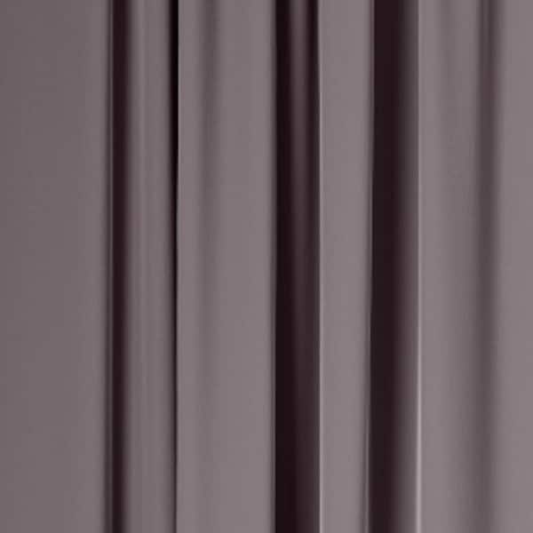 Umbra Umbra Twilight Charcoal Blackout Curtains 52 in. W X 84 in. L - 1017282-149