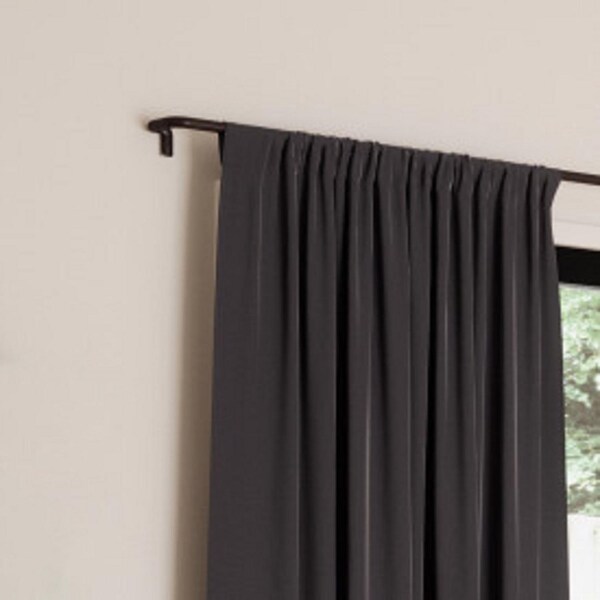 Umbra Umbra Twilight Charcoal Blackout Curtains 52 in. W X 84 in. L - 1017282-149