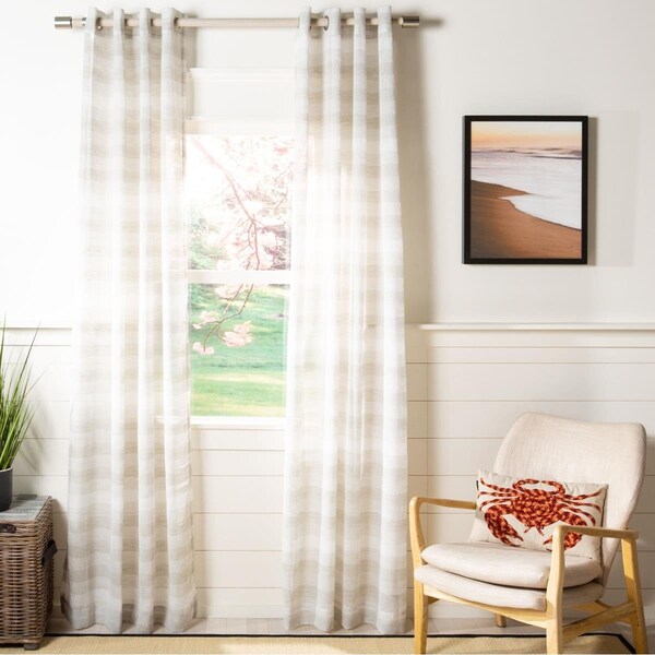 Safavieh 52 x 84 in. Liberty Window Panel - Assorted Color - WDT1053A-5284