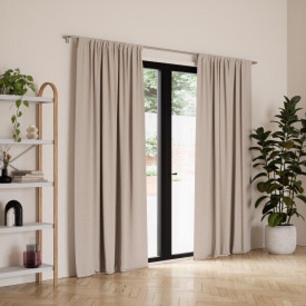 Umbra Umbra Twilight Linen Blackout Curtains 52 in. W X 84 in. L - 1017282-354