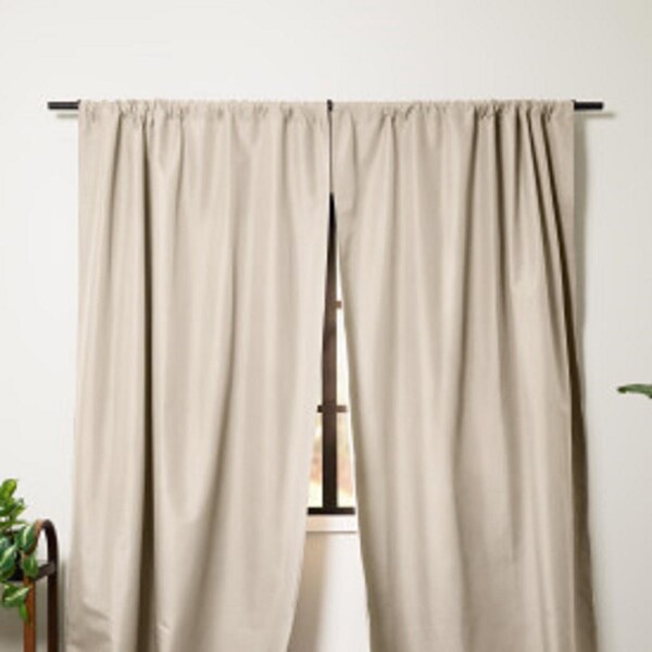Umbra Umbra Twilight Linen Blackout Curtains 52 in. W X 84 in. L - 1017282-354