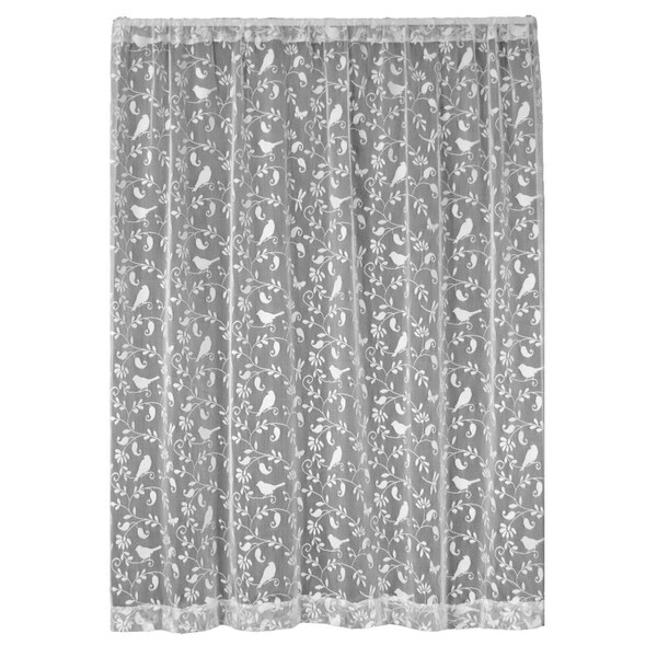 Heritage Lace Heritage Lace 60 x 96 in. Bristol Garden Panel, White - 6305W-6096