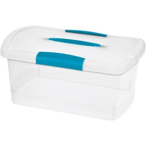 Sterilite Sterilite - Lake Havasu AZ 18748606 Show-Off Storage Box  Blue - Medium - 18748606