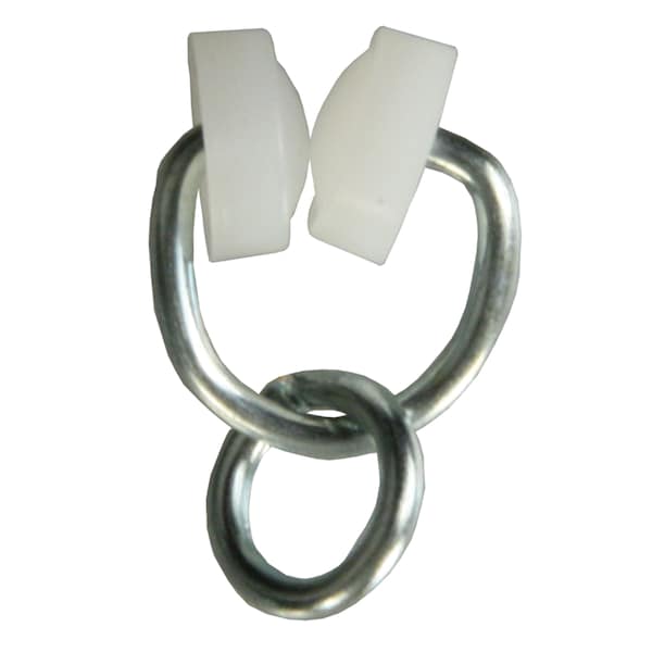 Jr Products JR Products 81165 Wheeled Curtain Carrier - Type B with Ring - 81165