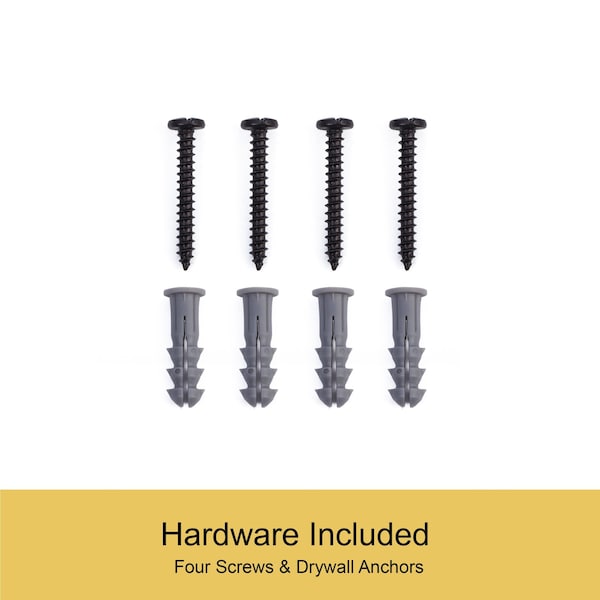 Kenney Mfg Kenney Adler 5/8" Indoor/Outdoor Rust-Resistant Wrap Around Curtain Rod, 28-48", Black - KN90030NP
