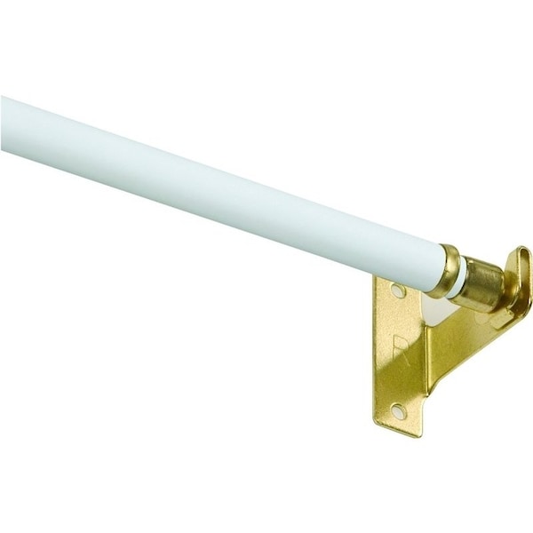 Kenney Mfg KN3911 Sash Rod, 716 in Dia, 28 to 48 in L, White - KN391/1NP