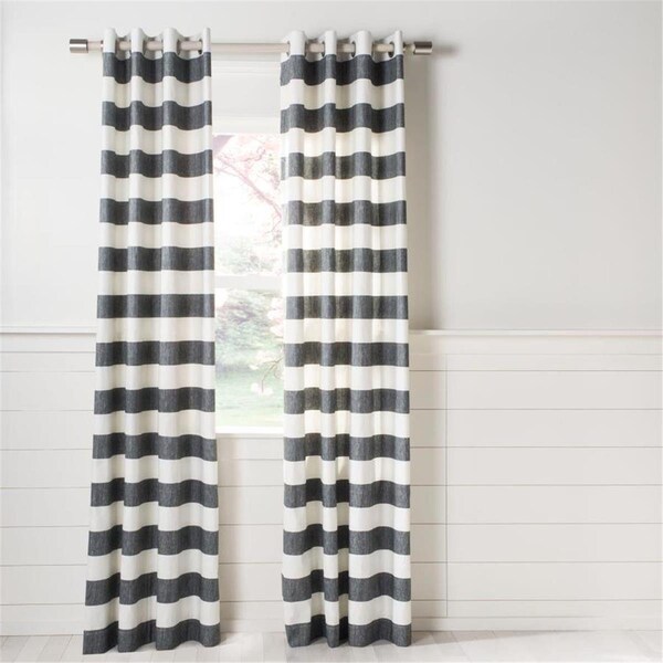 Safavieh 52 x 96 in. Rafina Window Panel, Grey - WDT1006A-5296