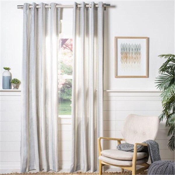 Safavieh Rela Window Panel - Taupe & Beige - WDT1015A-5296