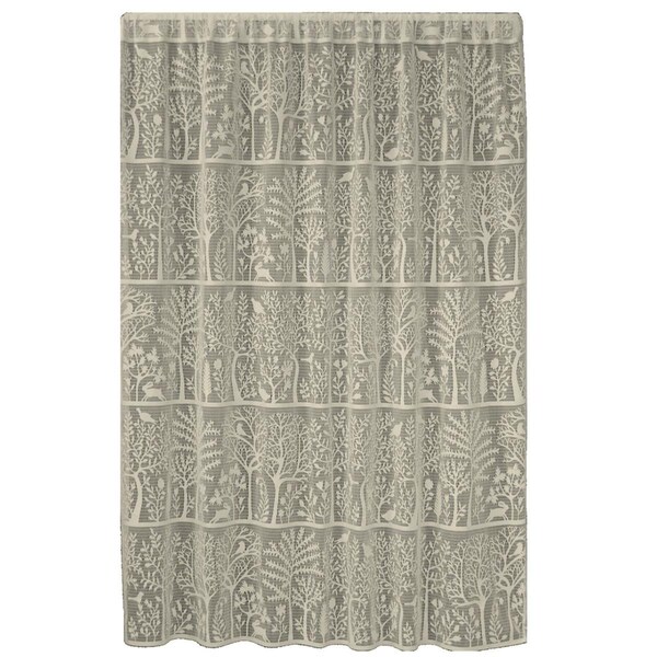 Jensendistributionservices Heritage Lace 60 x 96 in. Rabbit Hollow Panel, Cafe - MI74758