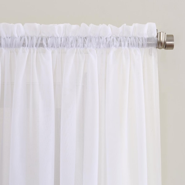 No. 918 No918 Reno White Curtain 102 in. W X 84 in. L - ACE-RENO84WHT