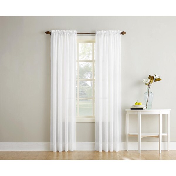 No. 918 No918 Reno White Curtain 102 in. W X 84 in. L - ACE-RENO84WHT