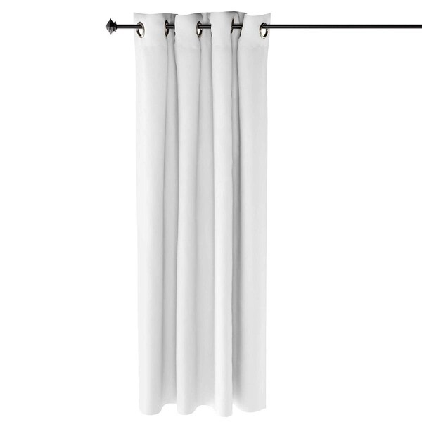 Furinno Collins Blackout Curtain, 52 x 63 in. - 1 Panel - White - FC66003WH