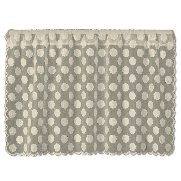 Heritage Lace 58 x 36 in. Polka Dot II Tier - 7280C-5836