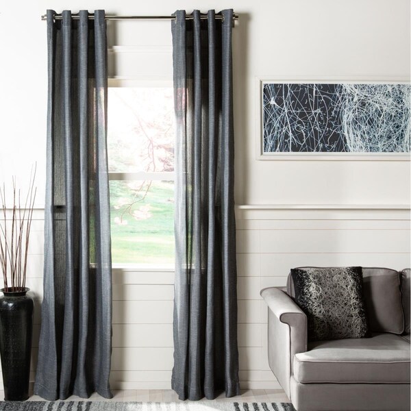 Safavieh 52 x 96 in. Nala Window Panel - Slate & Grey - WDT1039A-5296