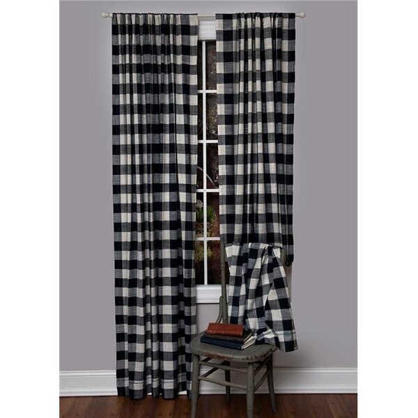 Heritage Lace Heritage Lace BU-4263NV 42 x 63 in. Buffalo Check Panel - BU-4263NV