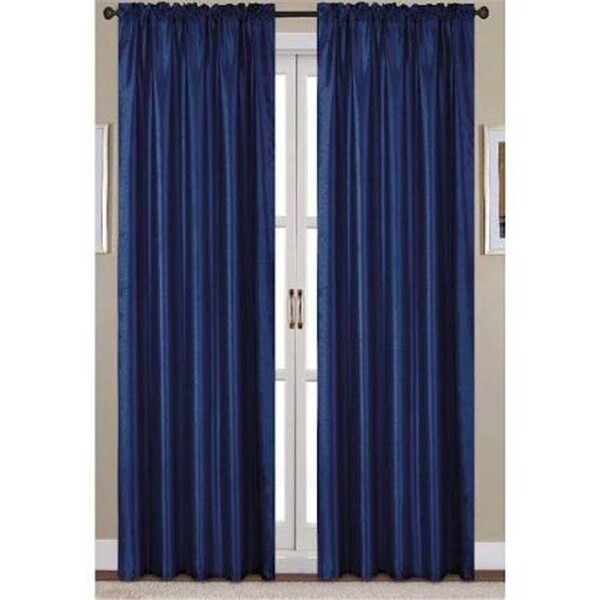 Rt Designers Collection RT Designers Collection PNN08631 Nikki Faux Silk 54 x 95 in. Rod Pocket Panel; Gold - PNN08631