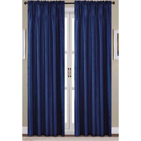 Palacedesigns Nikki Faux Silk 54 x 95 in. Rod Pocket Panel, Beige - PA3172482
