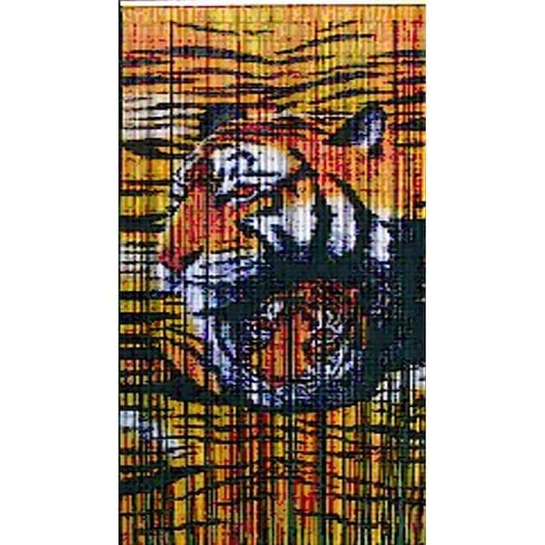 Bamboo54 Bamboo54 5258 Tigers Curtain - Natural Bamboo - 5258