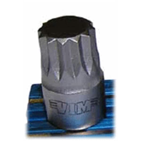 Vim Products 12 M XZN Llave de punta corta, unidad cuadrada de 1/4 de pulgada de 20 mm de largo - XZNS12