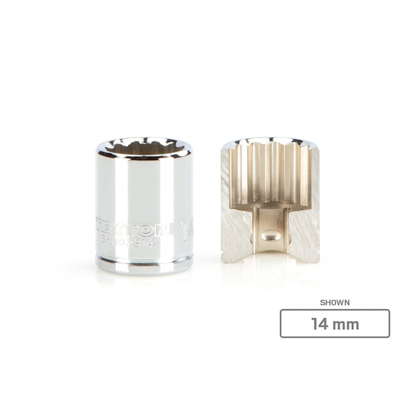 Llave de vaso de 1/4 de pulgada x 10 mm de 12 puntas - SHD02310